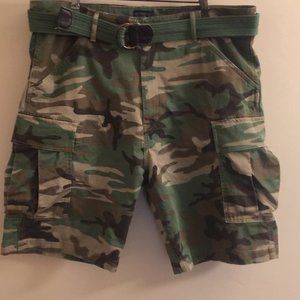 Levi's Camoflauge Cargo Shorts